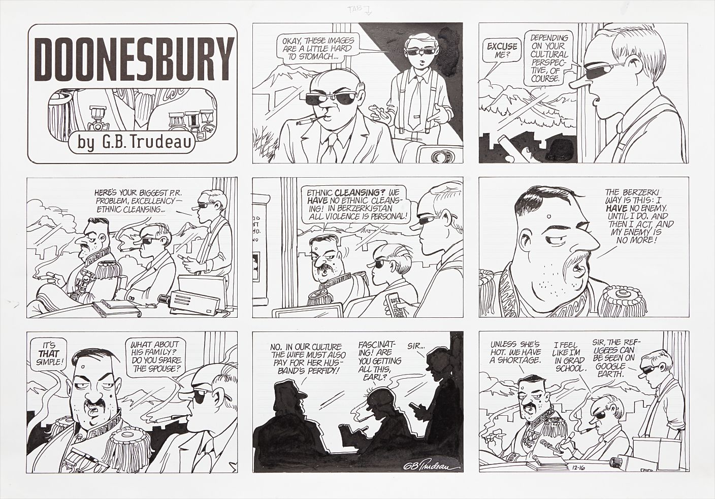 G.B. Trudeau — Doonesbury