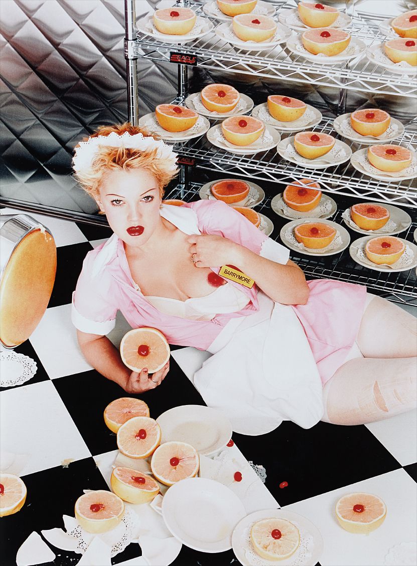 David LaChapelle — Drew Barrymore: A Waitress