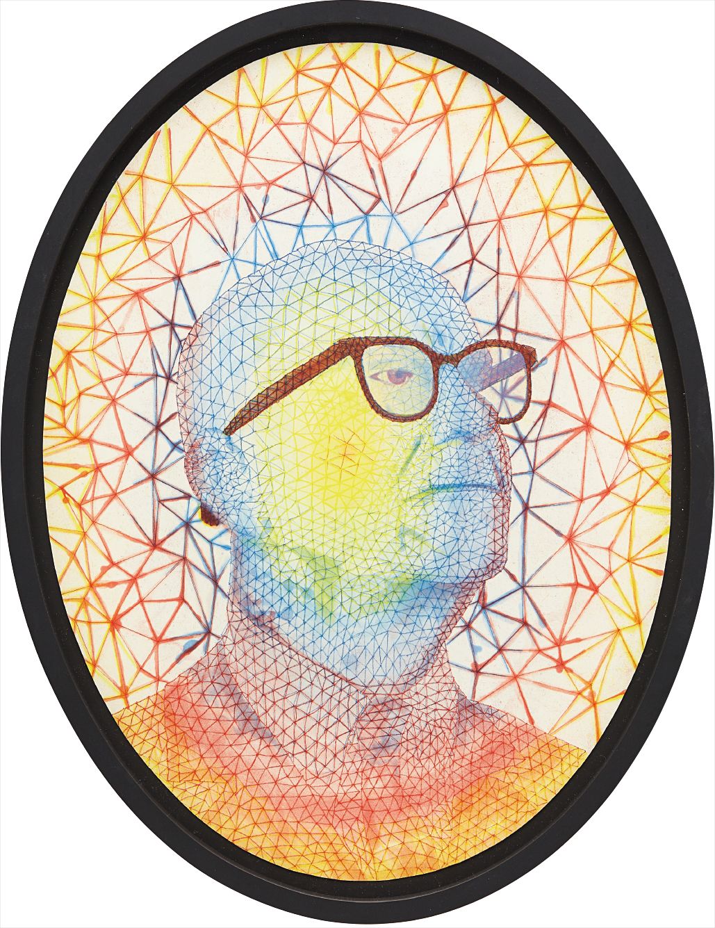 Matthew Day Jackson — From The Dymaxion Series: Bucky (ROY GBIV)