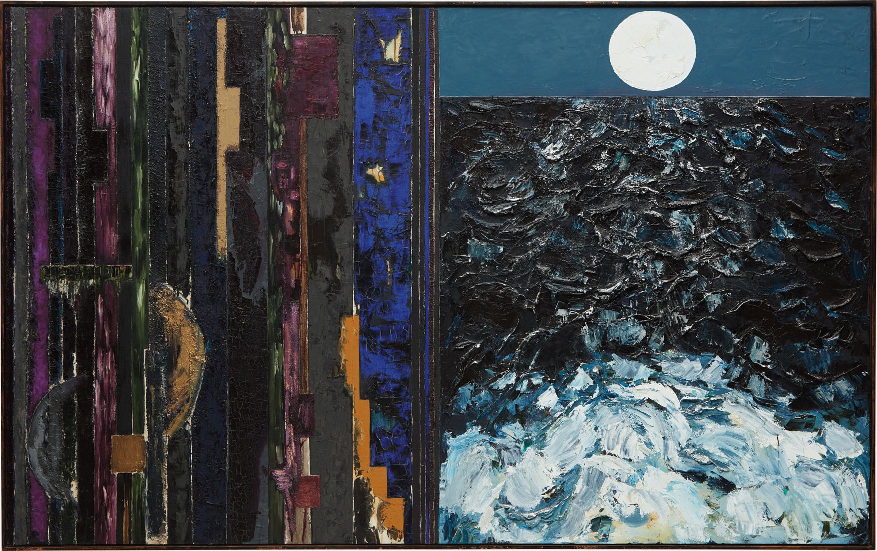 Joan Snyder — To Transcend/ The Moon