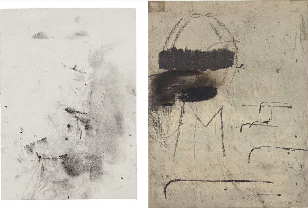 Tomoo Gokita — Two works: (i) Lingerie No. 1; (ii) M