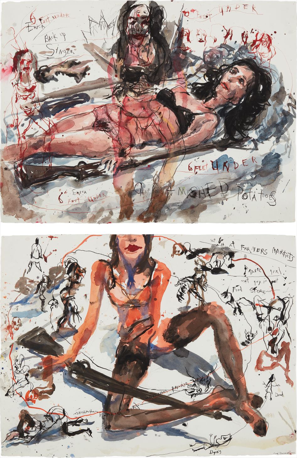 Two works: (i-ii) Urban Prarie Girls