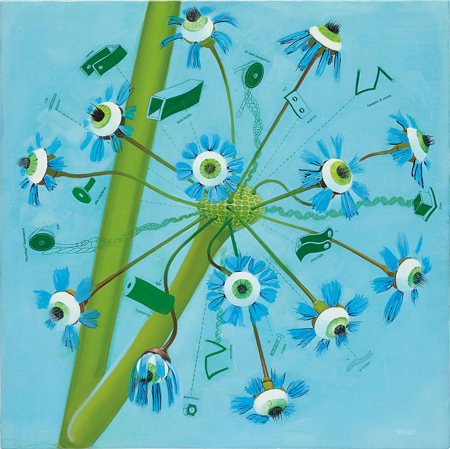 Frank Moore — Green Piece