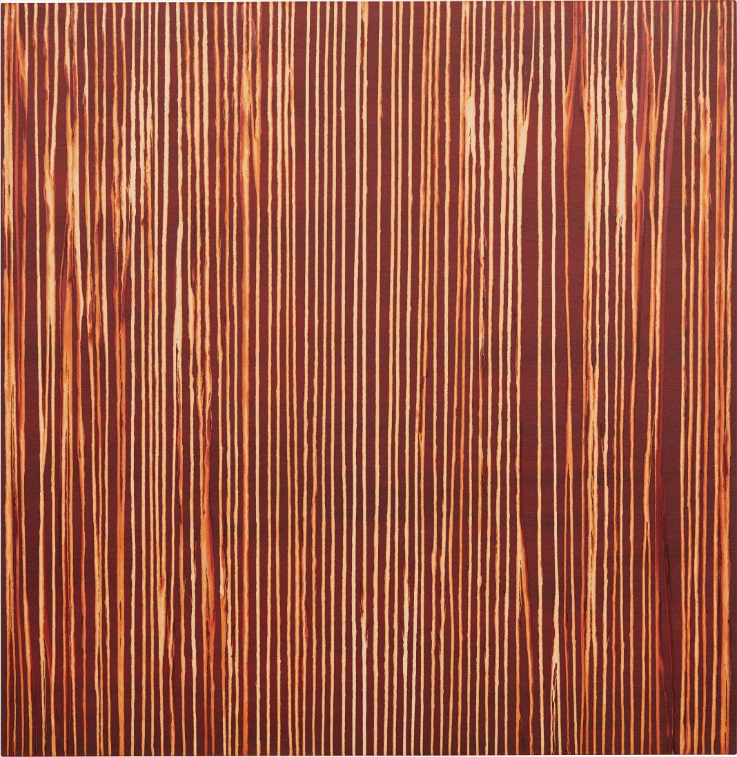 Callum Innes — Repetition Red Oxide