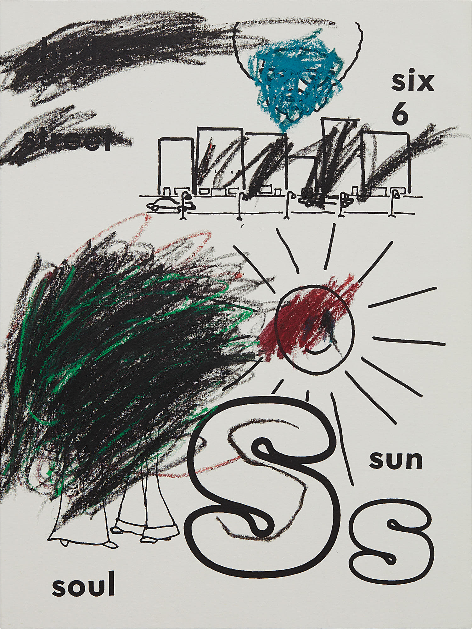 Glenn Ligon — Sun (version 1) #2