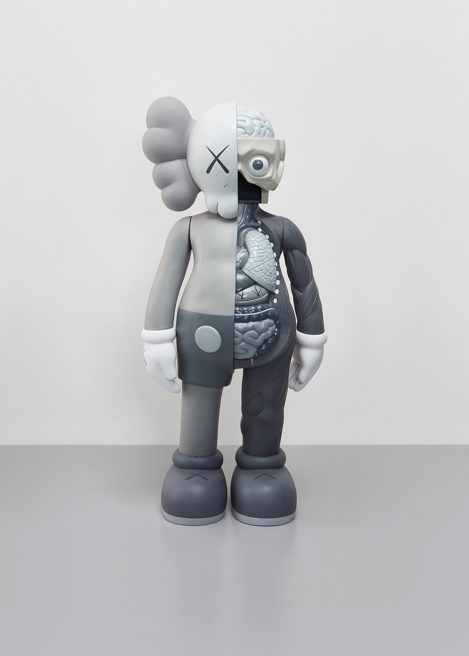 KAWS — Four Foot Dissected Companion (Grey)