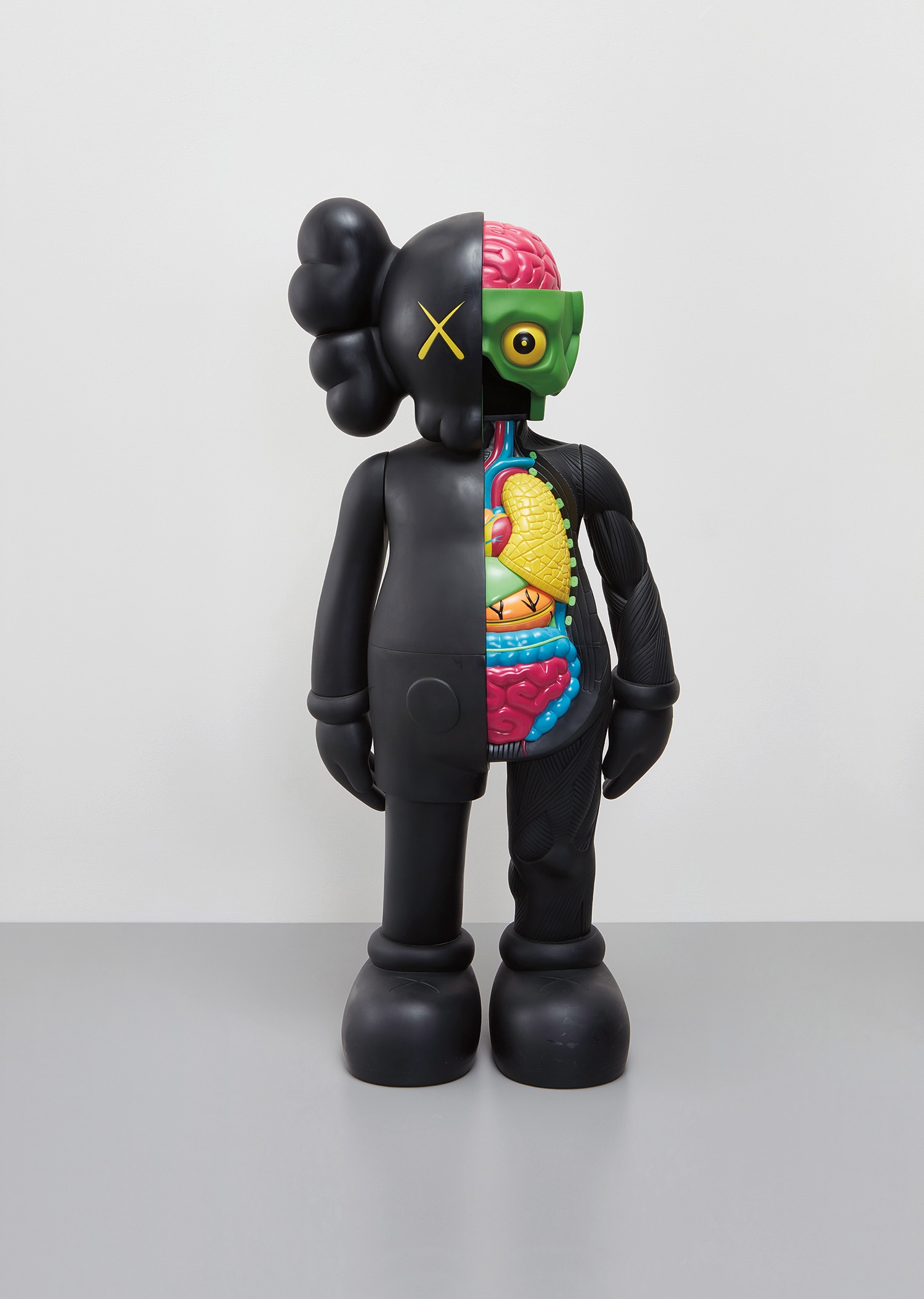 KAWS — Four Foot Dissected Companion (Black)