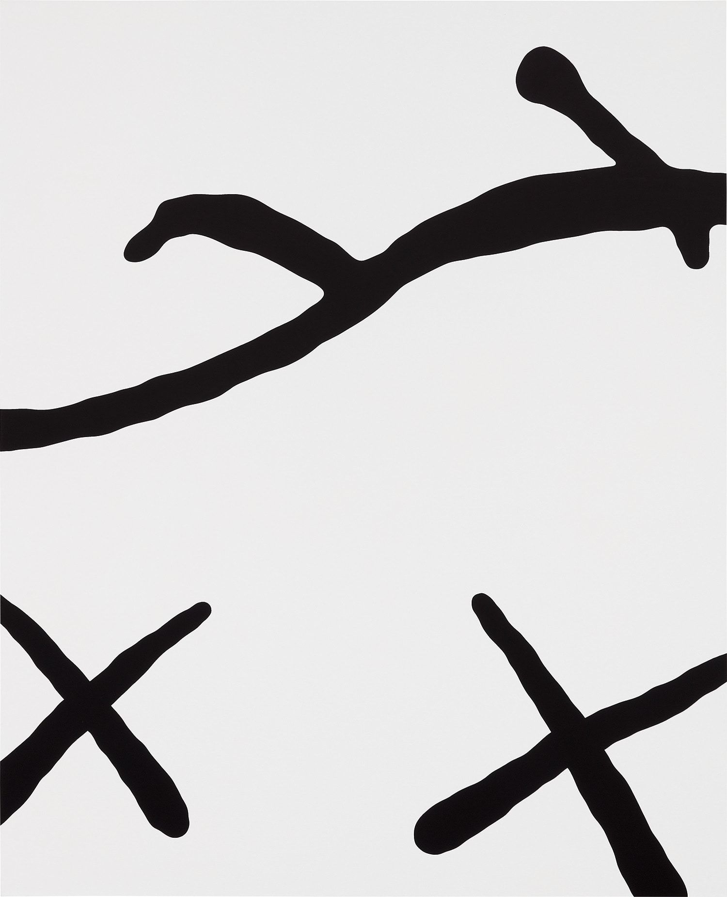 KAWS — Working as a background painter for the animated series