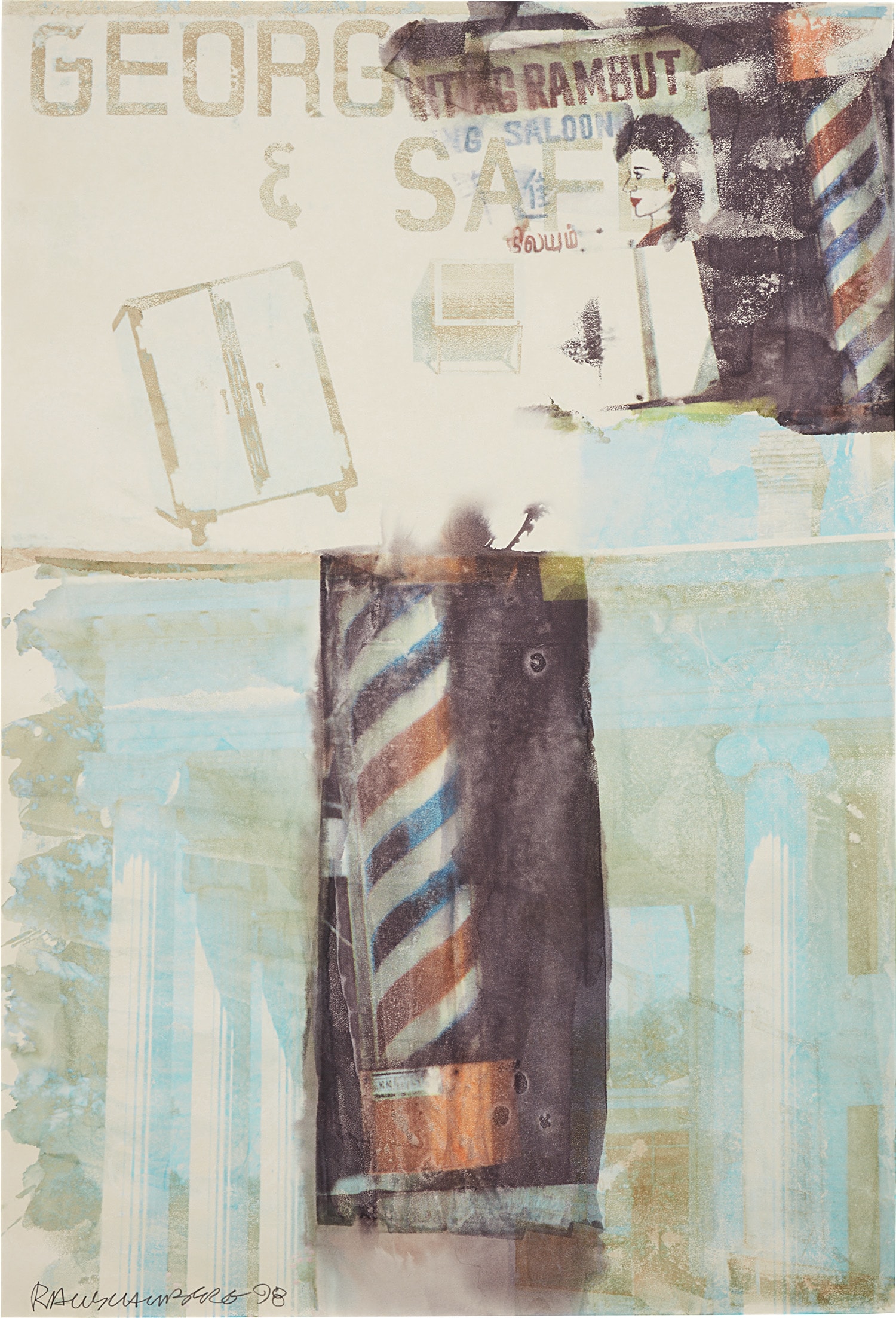 Robert Rauschenberg — Georgia on My Mind