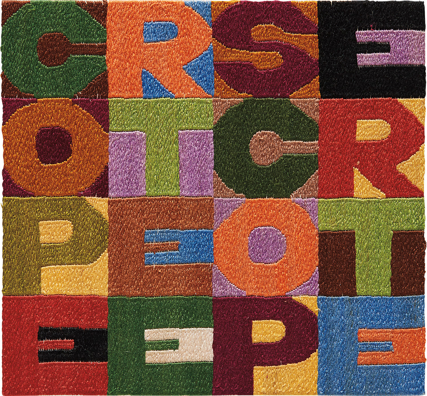 Alighiero Boetti — Coperte e Scoperte