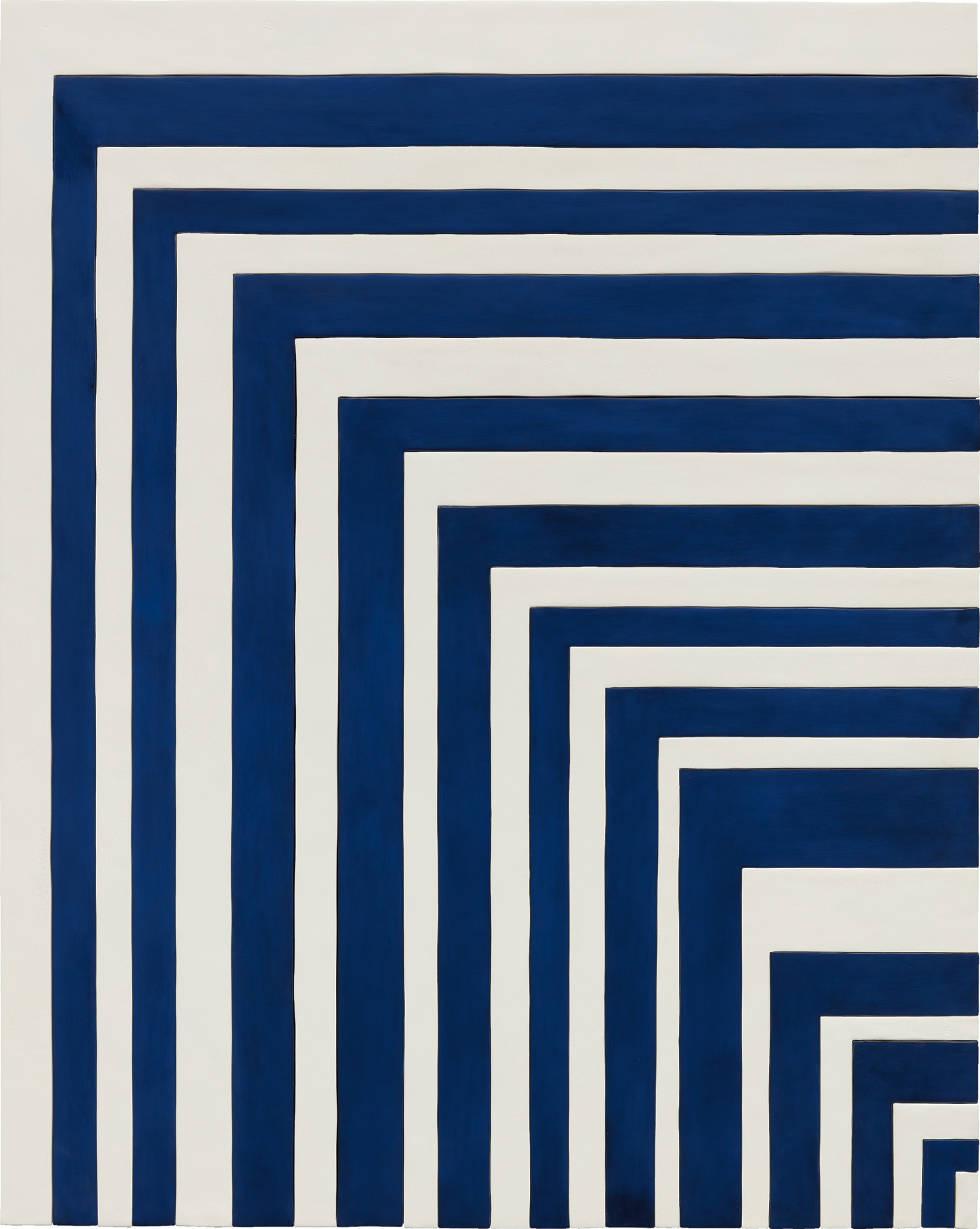 Sadie Benning — Blue and White Painting