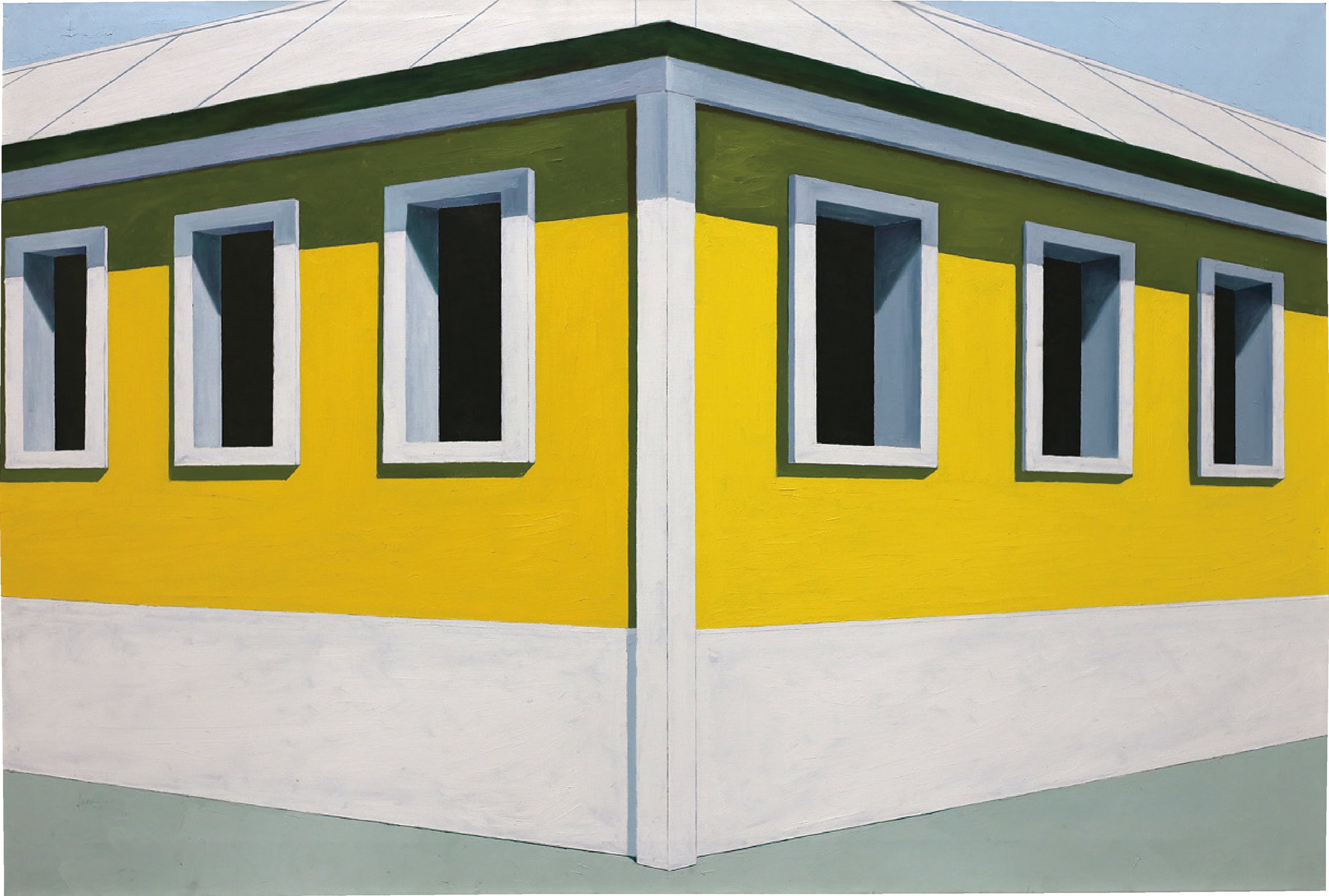 Emilio Sanchez — Yellow House