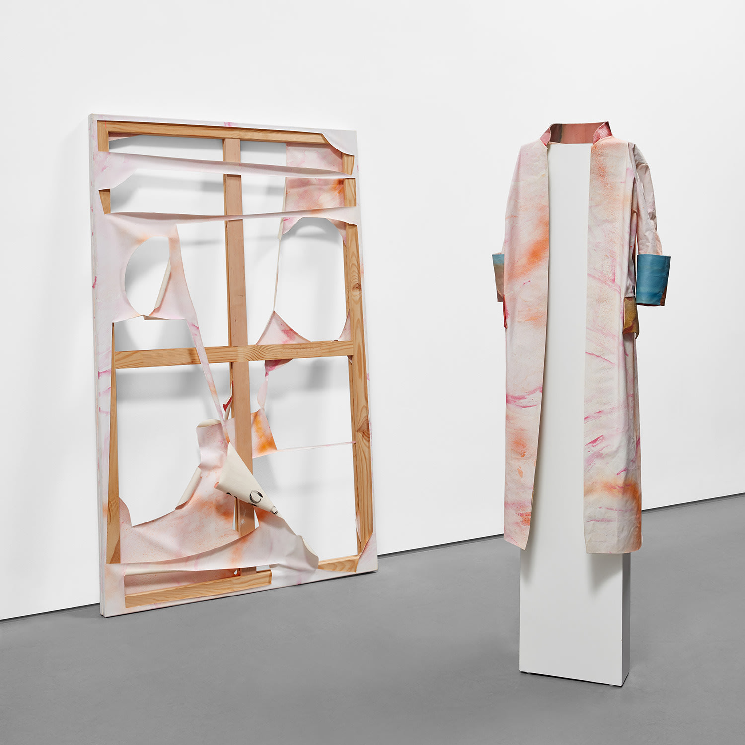 Paulina Olowska — Two works: (i)