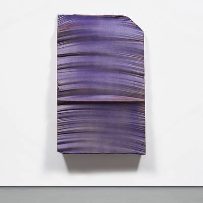 Intermission Painting #26 red to purple