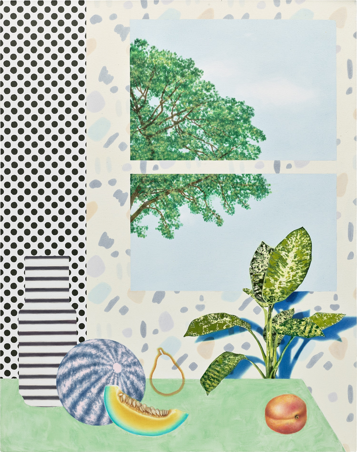 Open Window, Pear Table