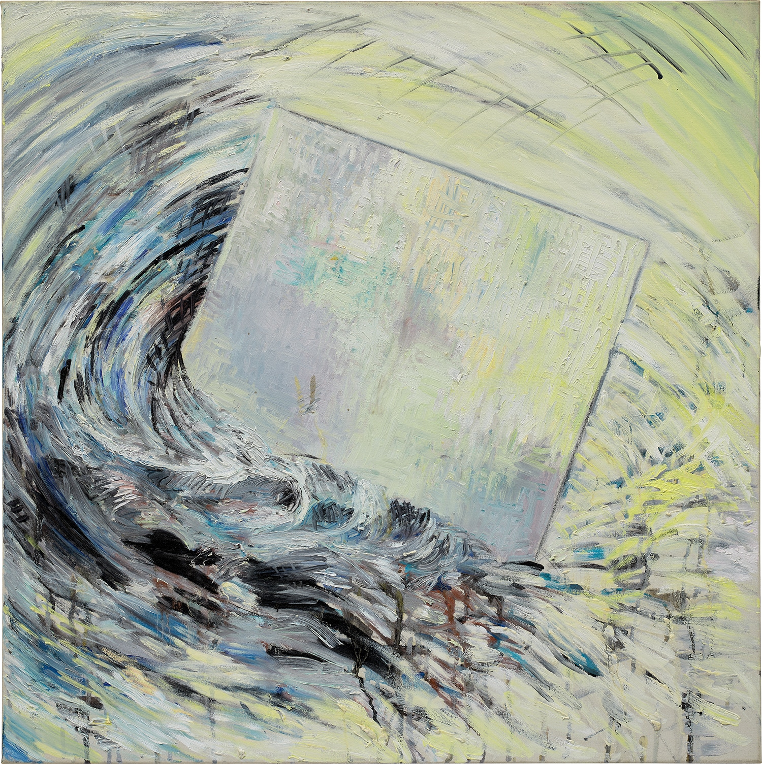 Pat Steir — After Leonardo 5