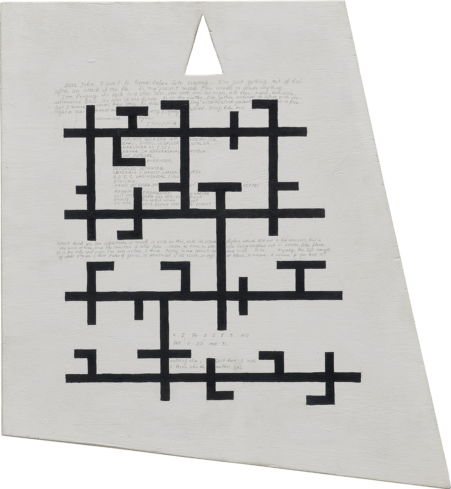 Guy de Cointet — Note from Ethiopia