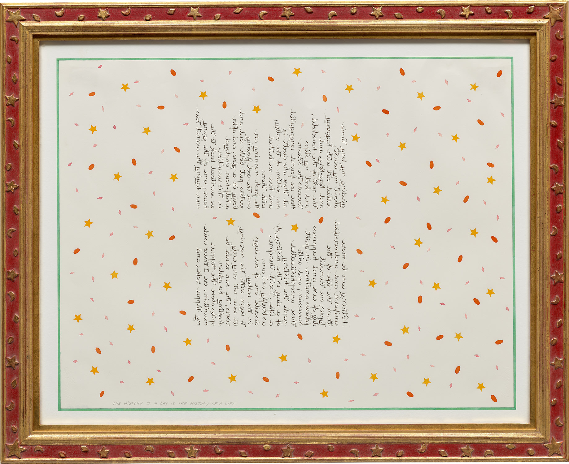 Guy de Cointet — The History of a Day is the History of a Life