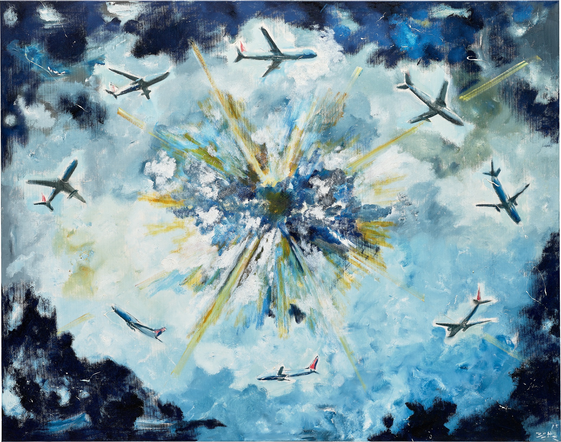 Werner Büttner — Warteschiefe am Nichts (Holding Loop in the Void)