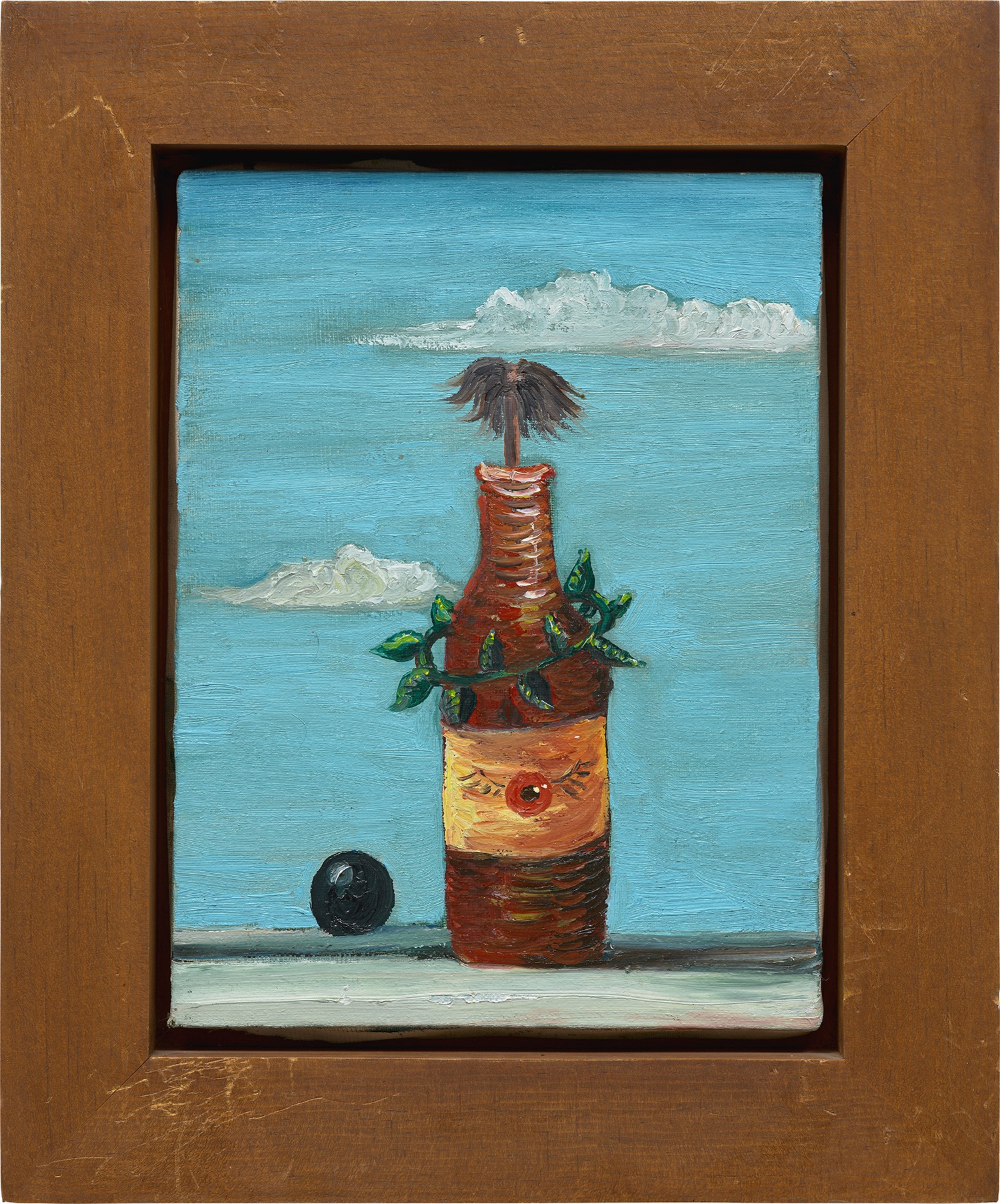 Scott Kahn — Still Life with Oranges, Geranium, Book