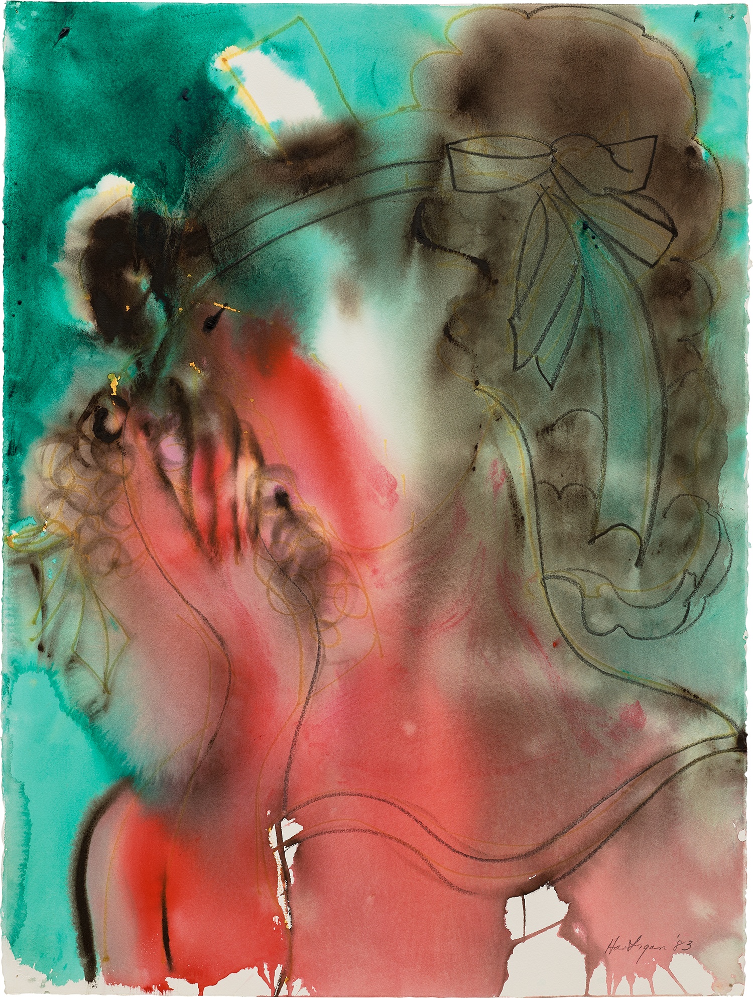 Elizabeth Murray — Study for "Bop"