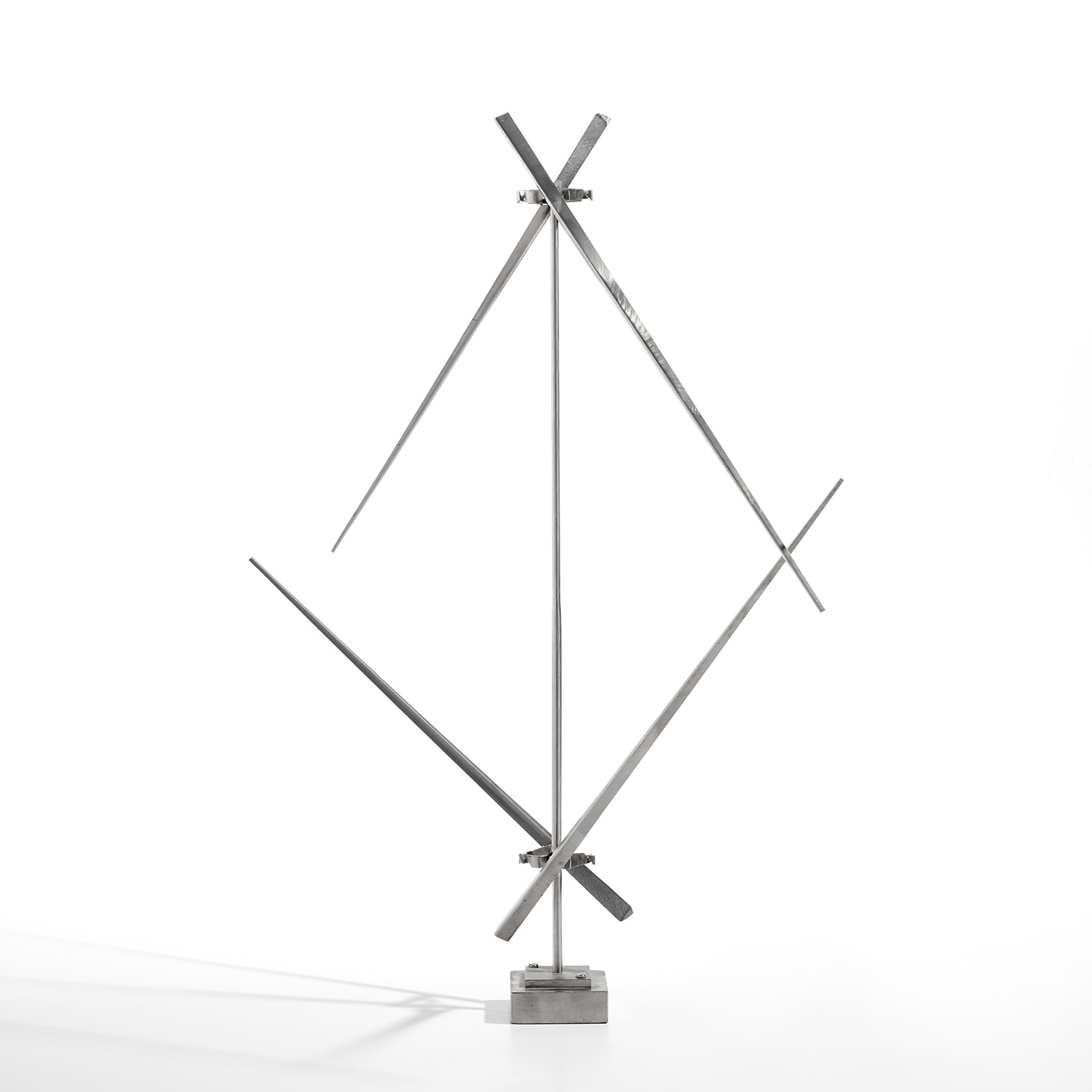 George Rickey — Divided Square Oblique IV