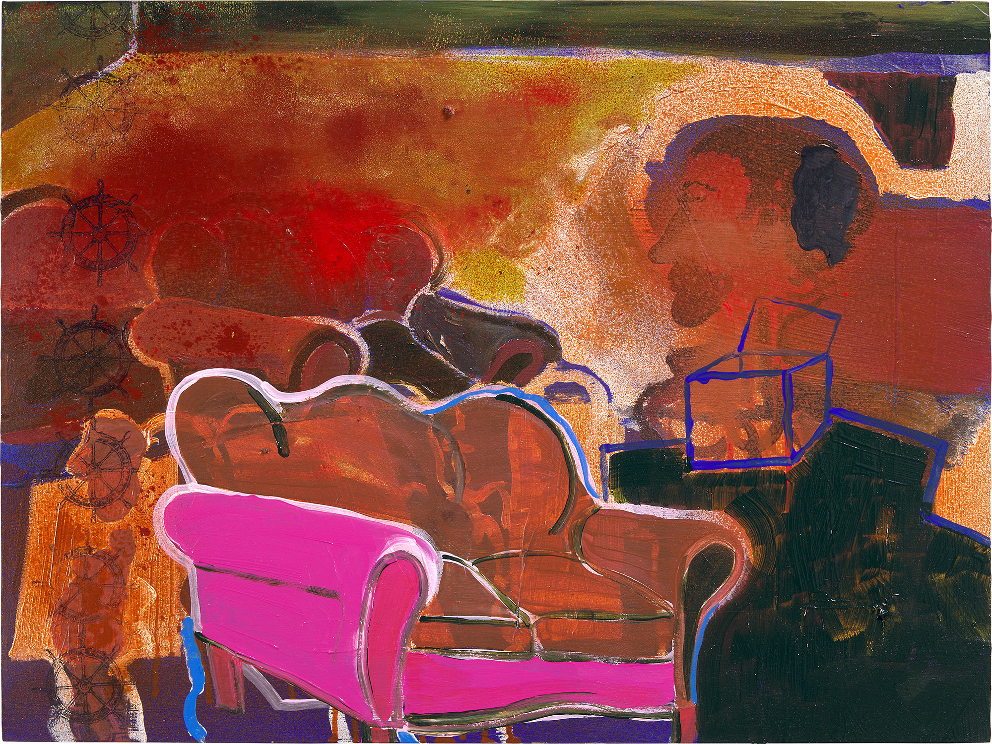 "The leaves are turning brown now."