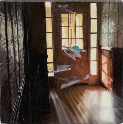 Room #4 (paper birds)