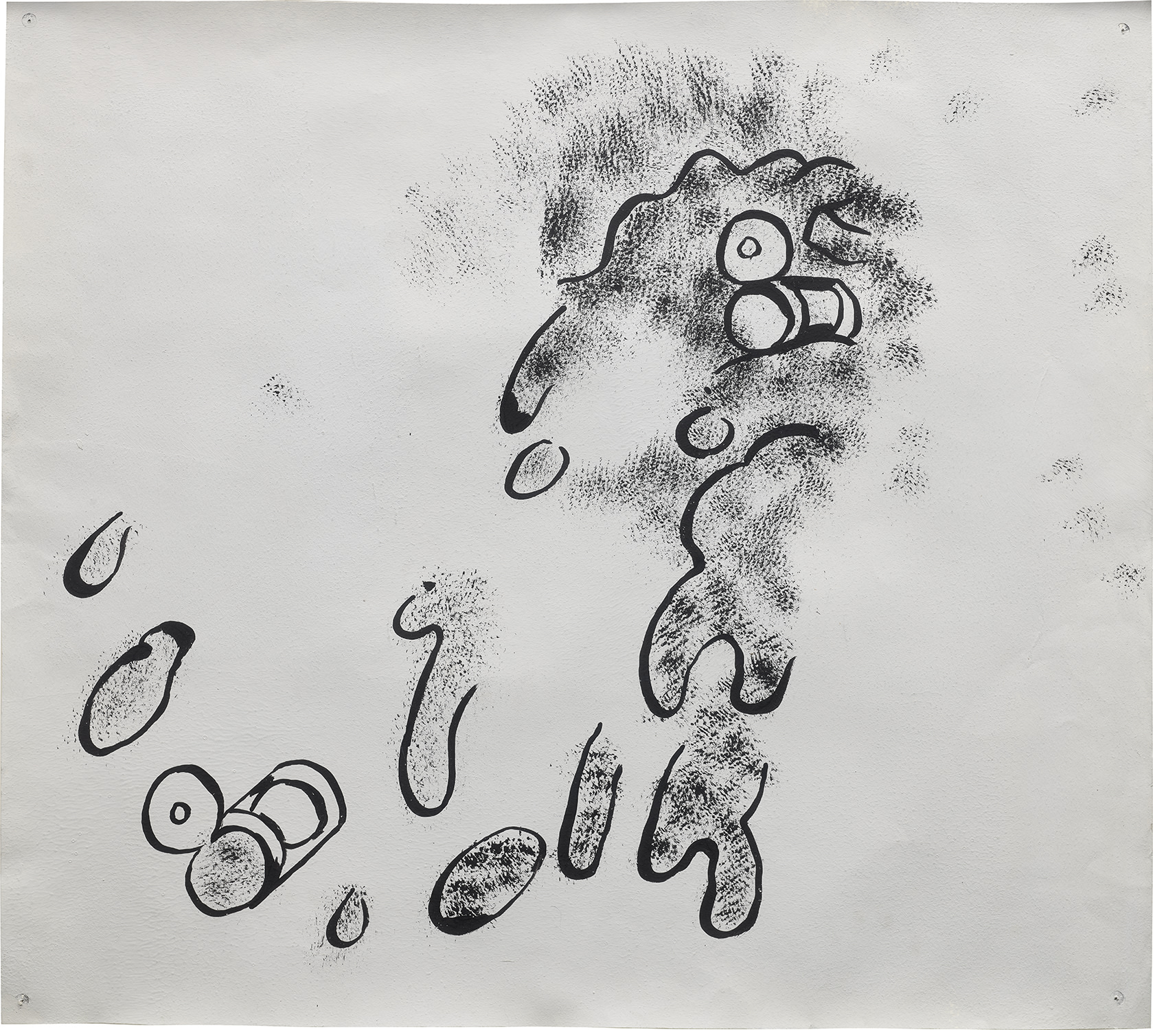 Mike Kelley — Garbage Drawing #46
