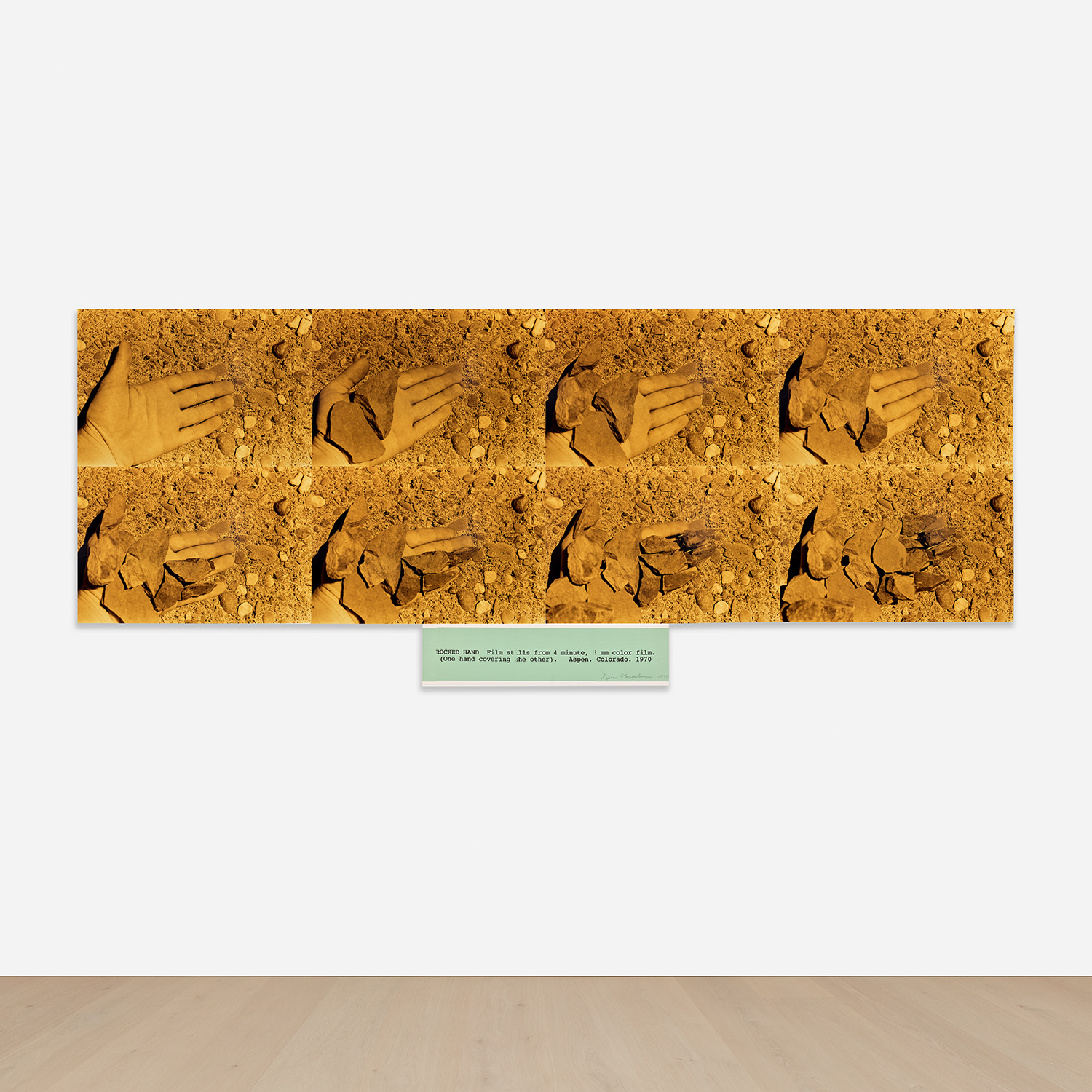 Dennis Oppenheim — Rocked Hand