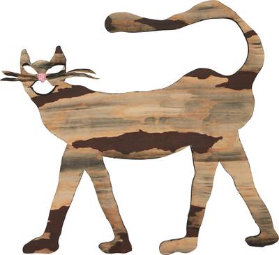 Bodega Cat with Stripes