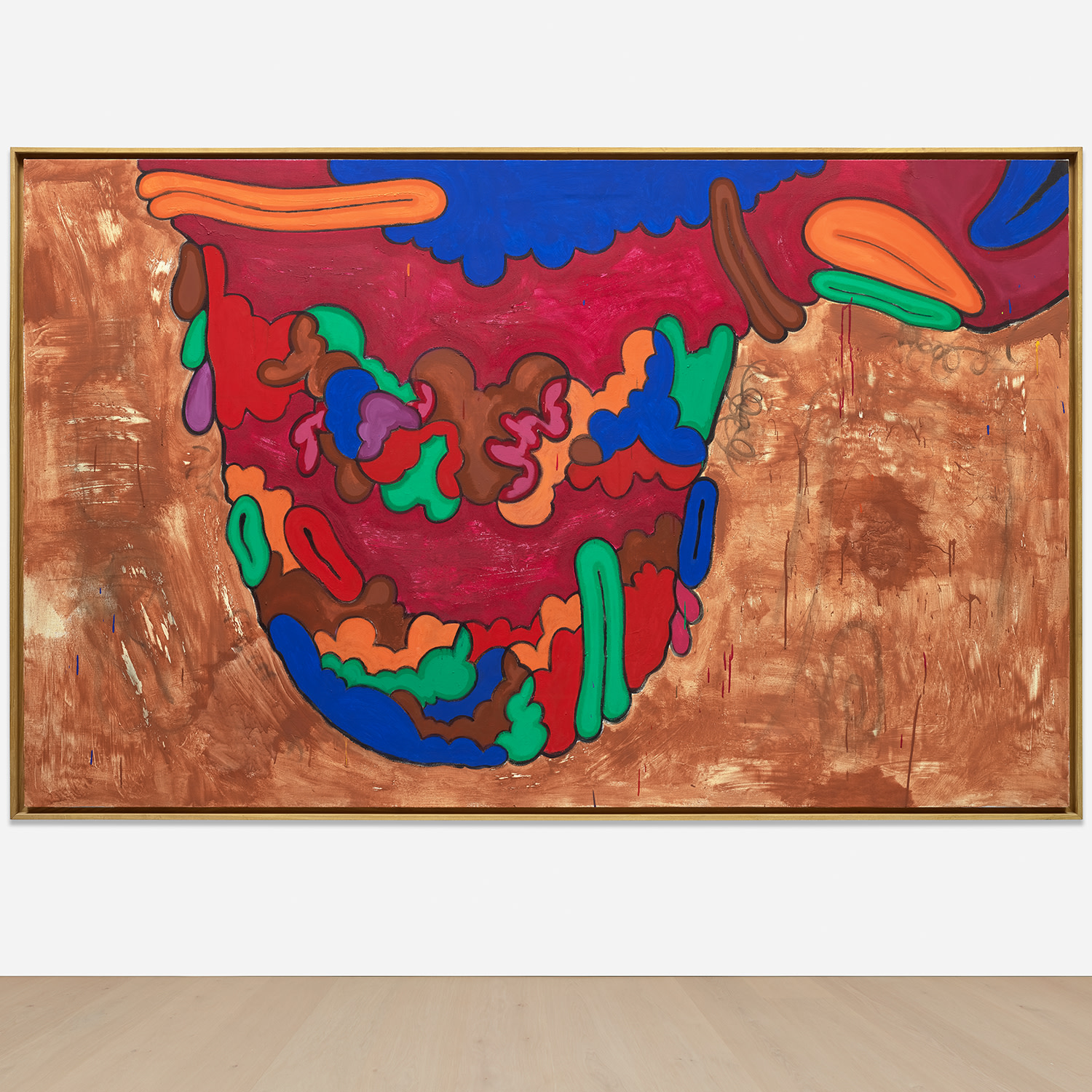 Carroll Dunham — Down (Mound E)