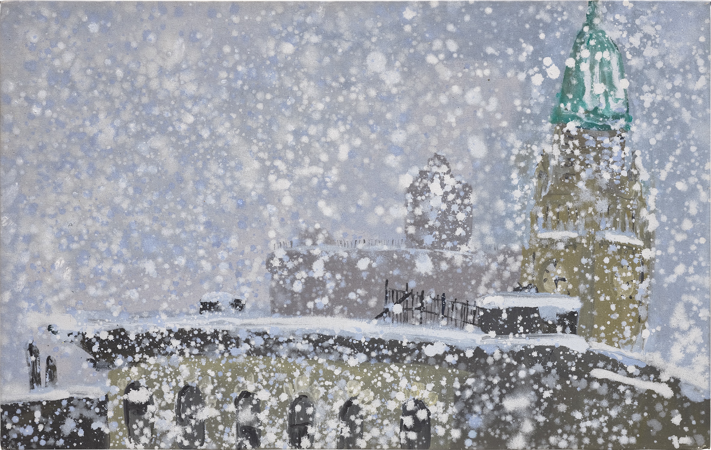 Tabboo! — Snowfall over the east village