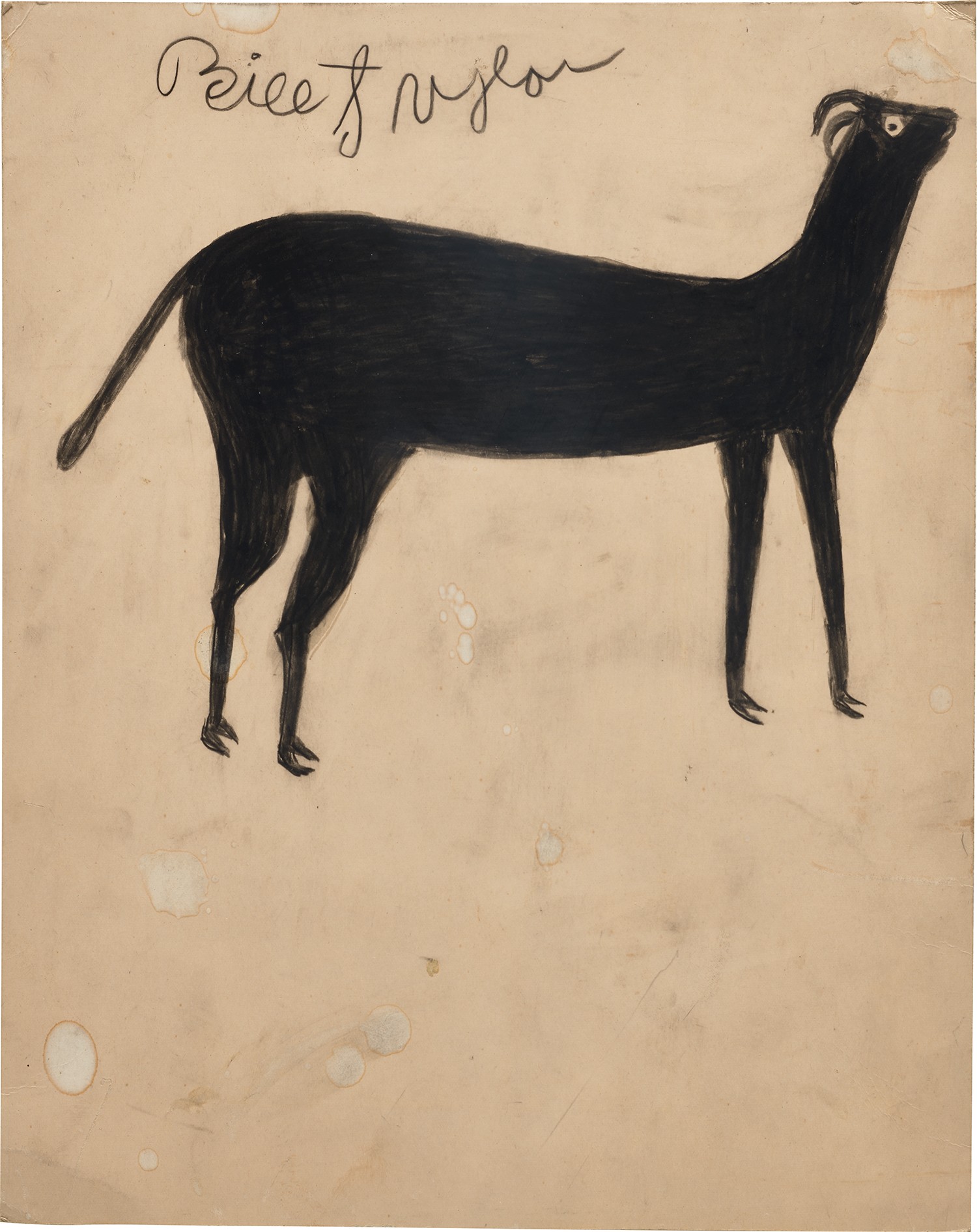 Bill Traylor — Black Goat