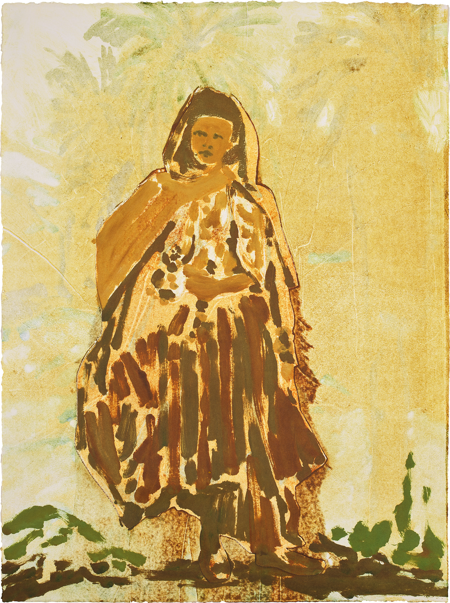 Claire Tabouret — The Wanderer (Orange)