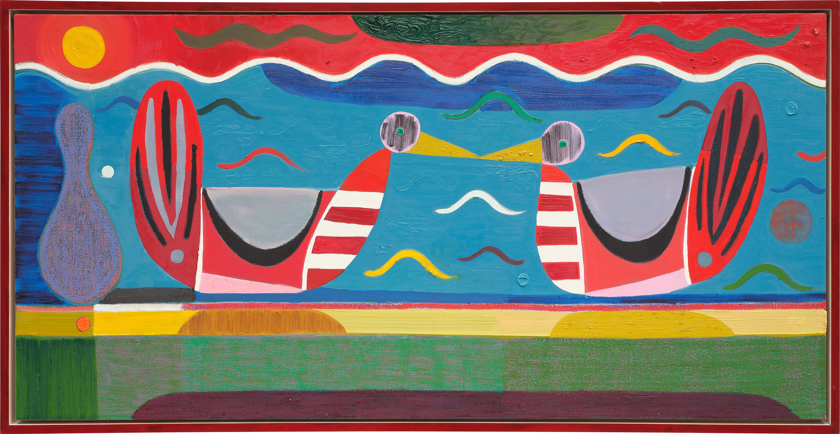 Austin Eddy — Red Birds Under a Red Sky No Longer Looking