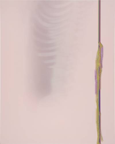 UV print on Hydrocal, gesso, rubber and powder-coated steel