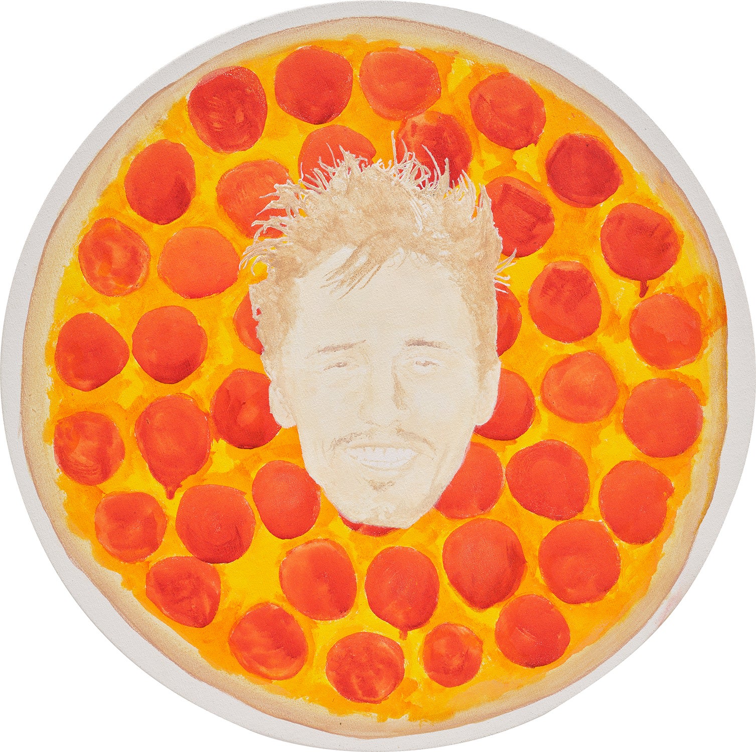 Nate Lowman — Pizza Face