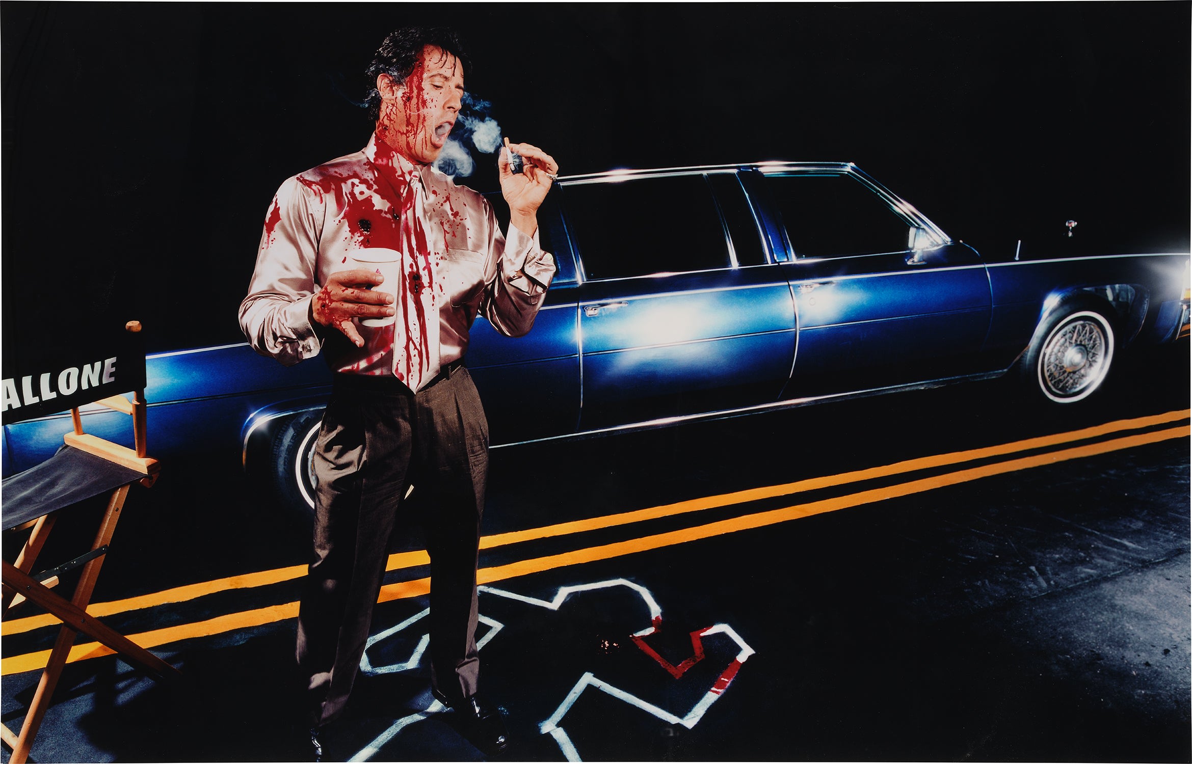 David LaChapelle — Sylvester Stallone: Alone