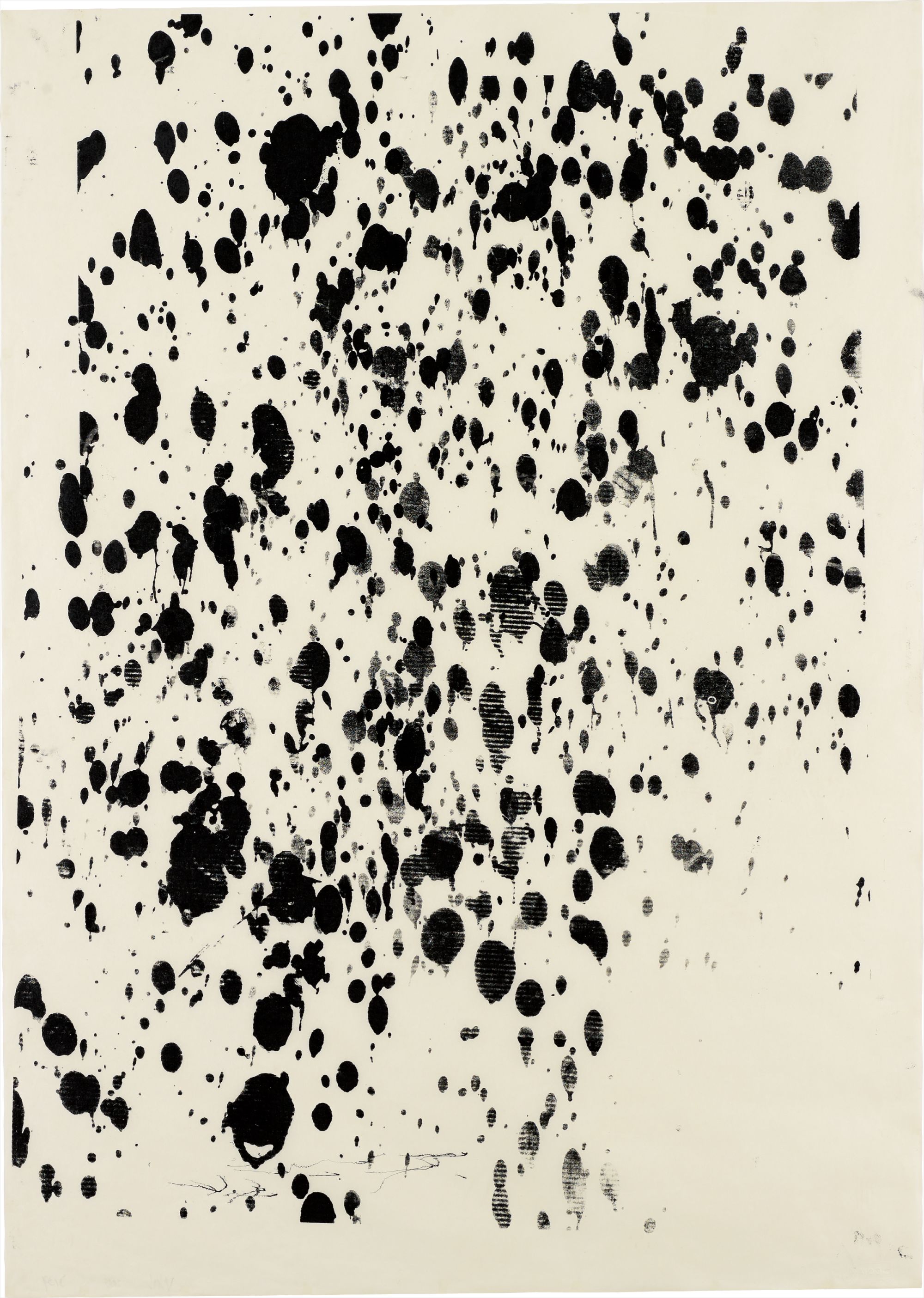 Christopher Wool — alkyd on paper