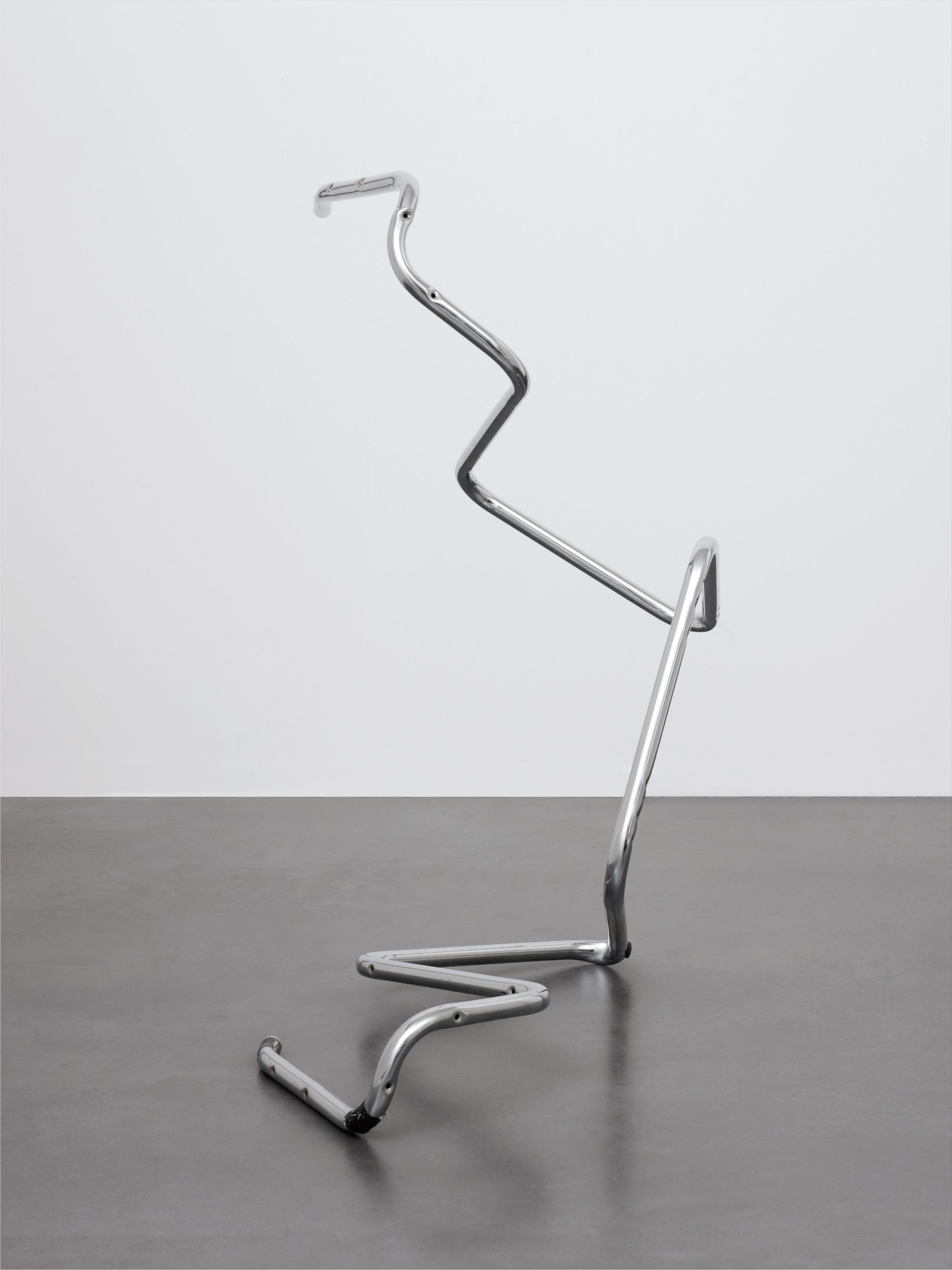 “Then I kept looking at the structure and I realized, the metal was made from bending, and so I wondered what would happen, if I continued bending.”