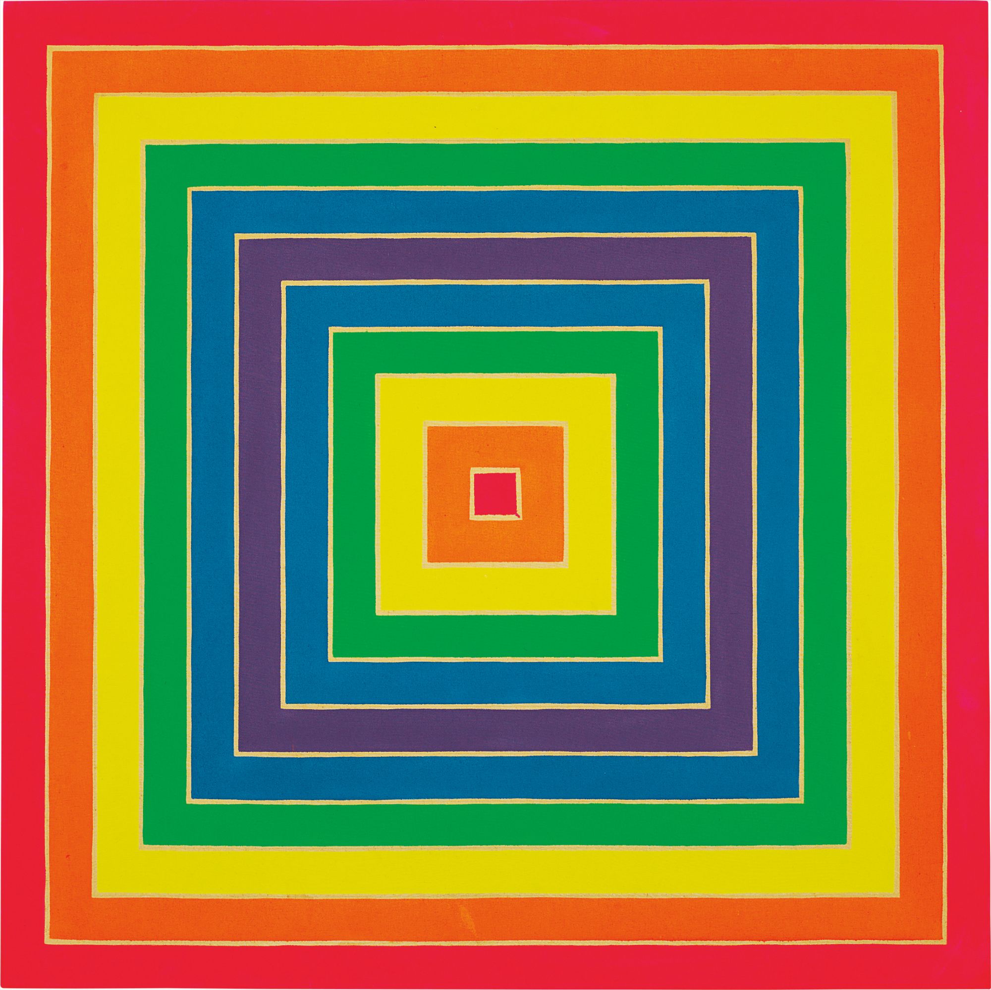 Frank Stella — Concentric Square