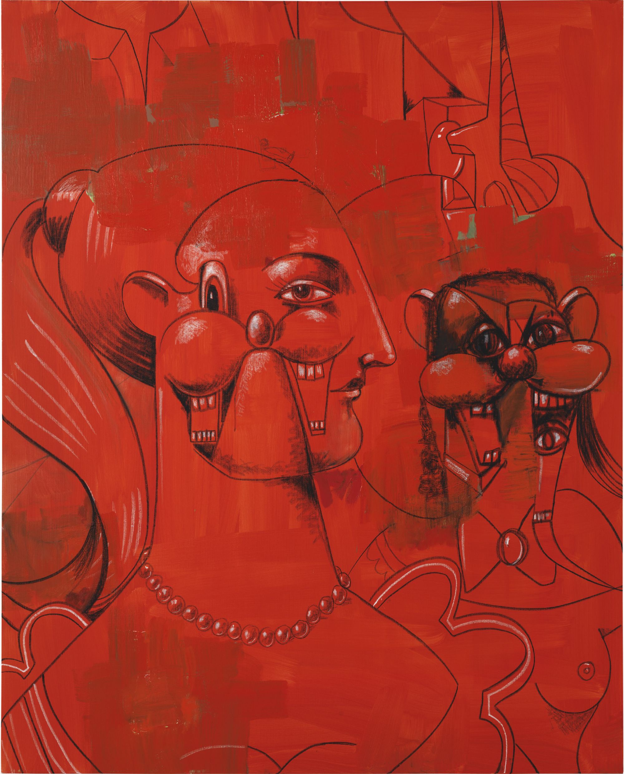 George Condo — Noble Woman