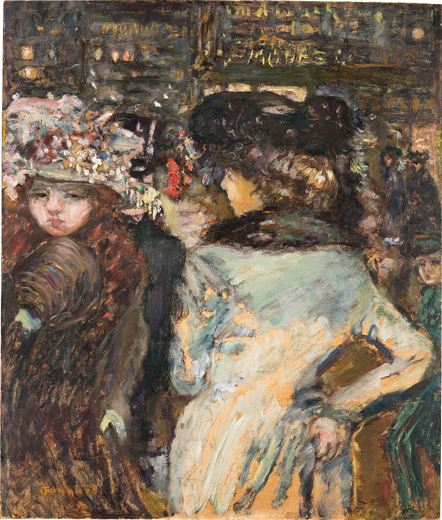Pierre Bonnard — Place Clichy ou les deux élégantes