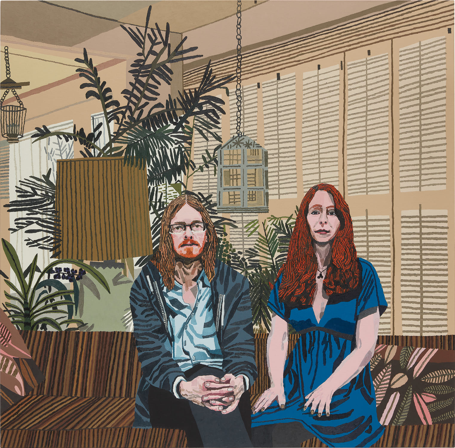 Jonas Wood — Michael and Leslie