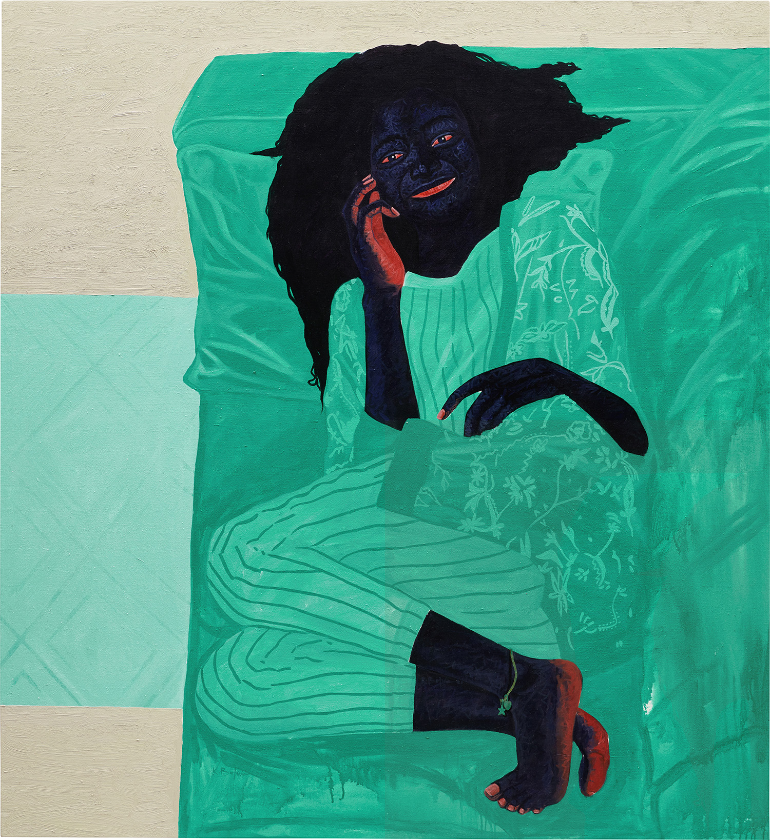 Kwesi Botchway — Green Sofa