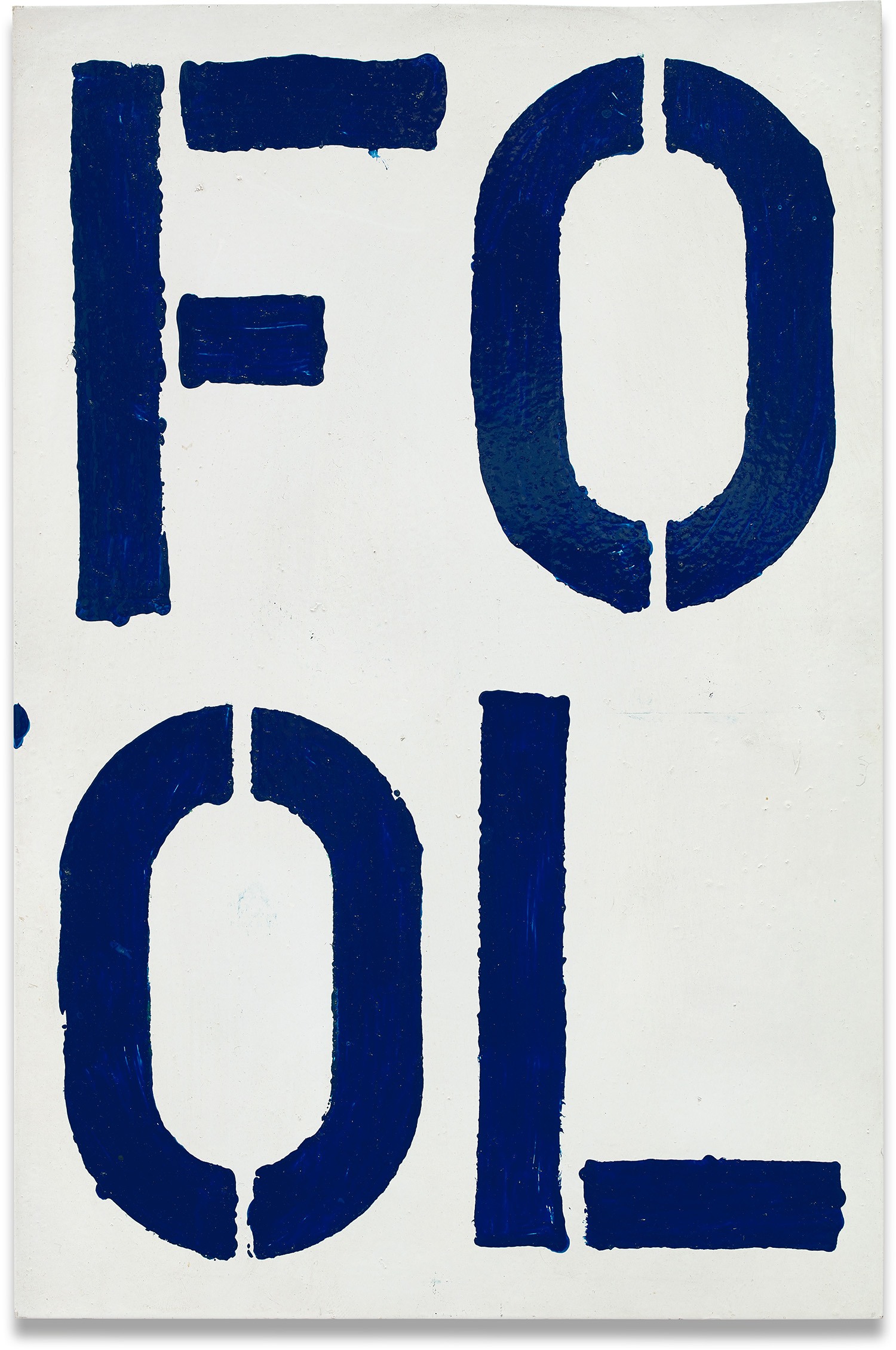 Christopher Wool — Blue Fool