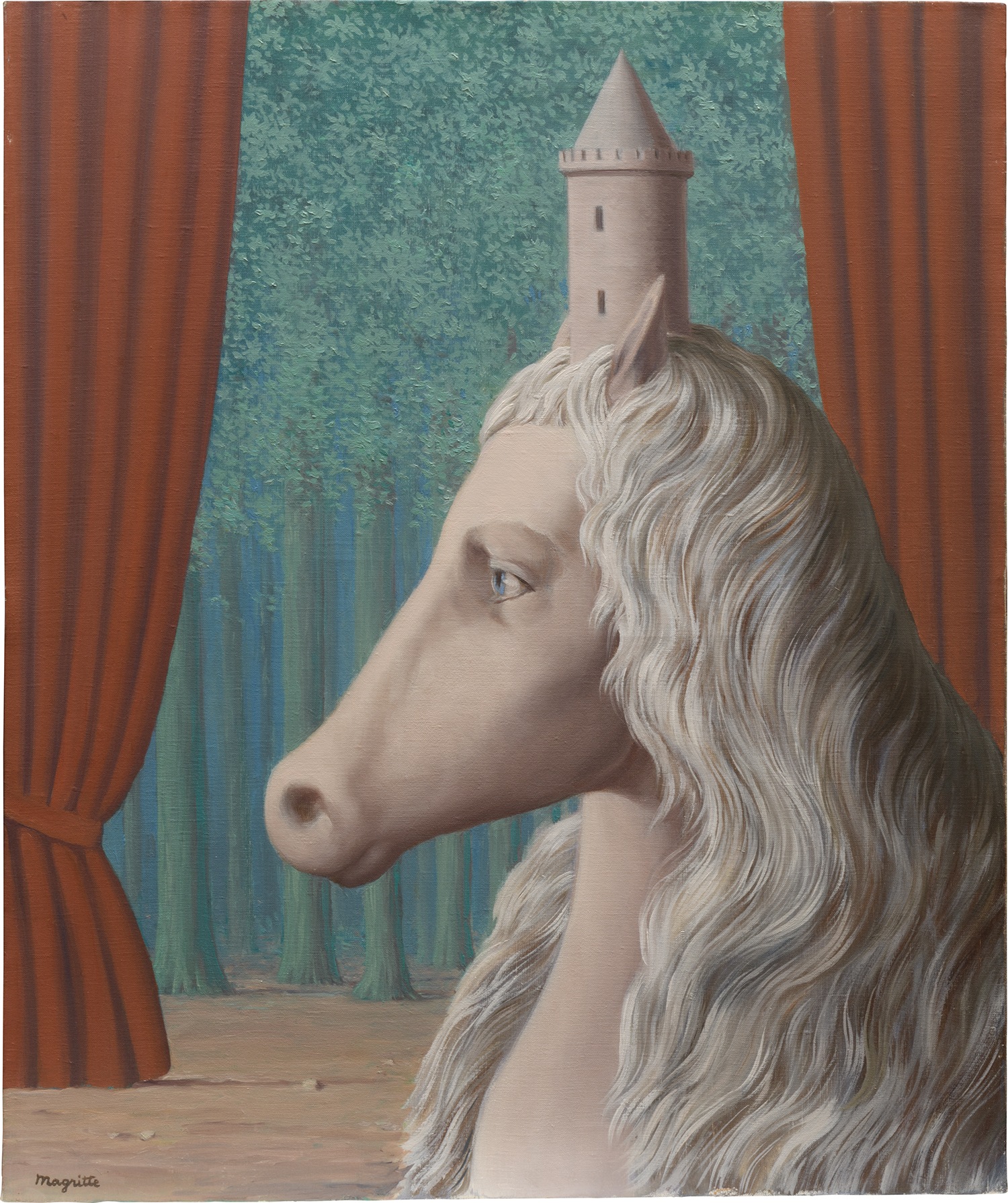 René Magritte — Le météore