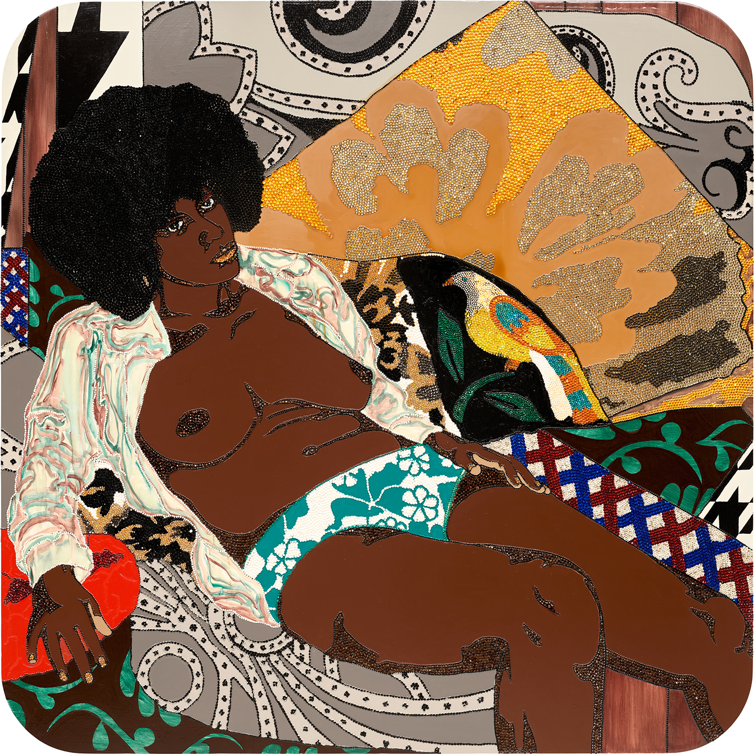 Mickalene Thomas — I Can’t See Me Without You