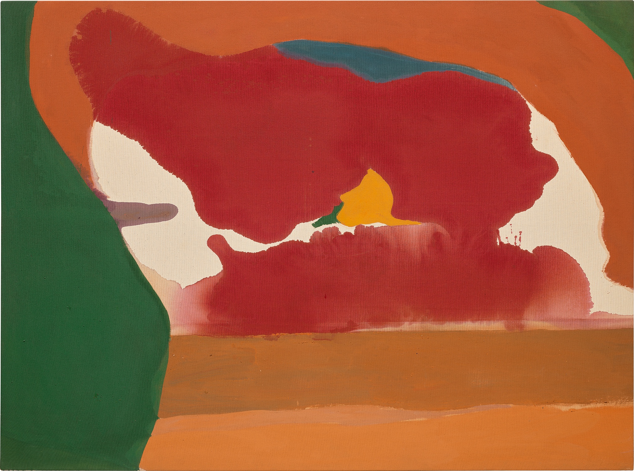 Helen Frankenthaler — Fire